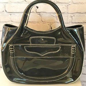 Gray Patent Kate Spade Handbag